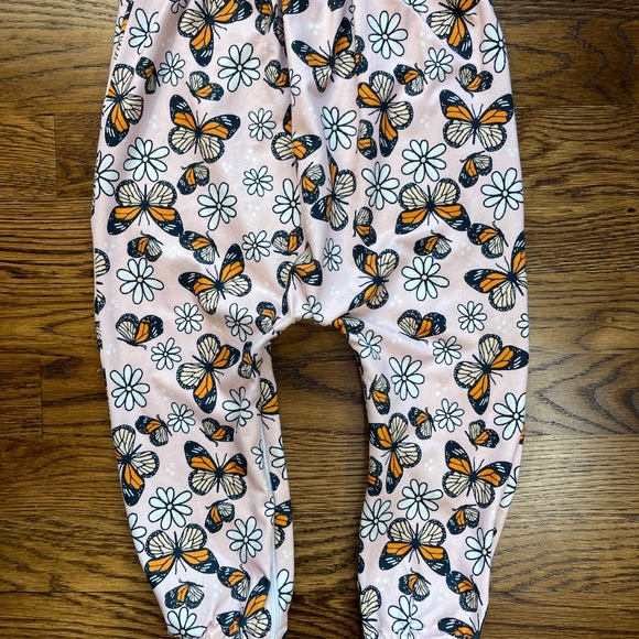 Boujee Little Babes Baby Girl Butterfly Print  Halter One Piece Romper Size 2T - Picture 10 of 11